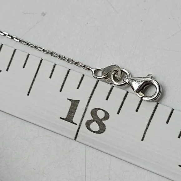 Michael Eller Diamonds Pendant Necklace Sterling Silver With Diamond Accents - Picture 8 of 8